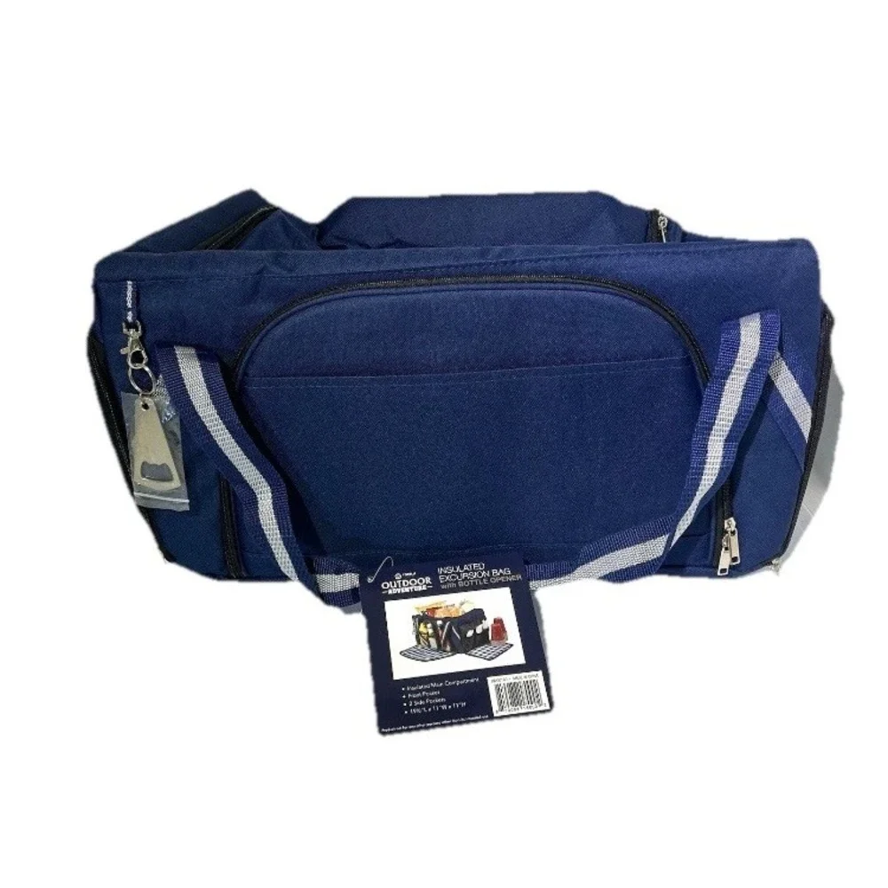 Torelli Outdoor Adventure‎ Insulated Excursion Picnic Trip Bag Blue 19.5x11x11